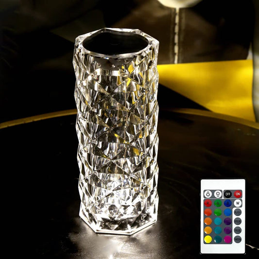 Crystal Diamond Table Lamp